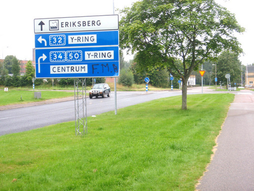 We made it to the outskirts of Motala.